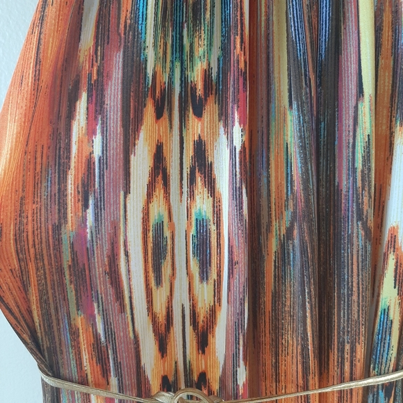 Multicolored Beautiful Maxi Dress - Picture 6 of 8